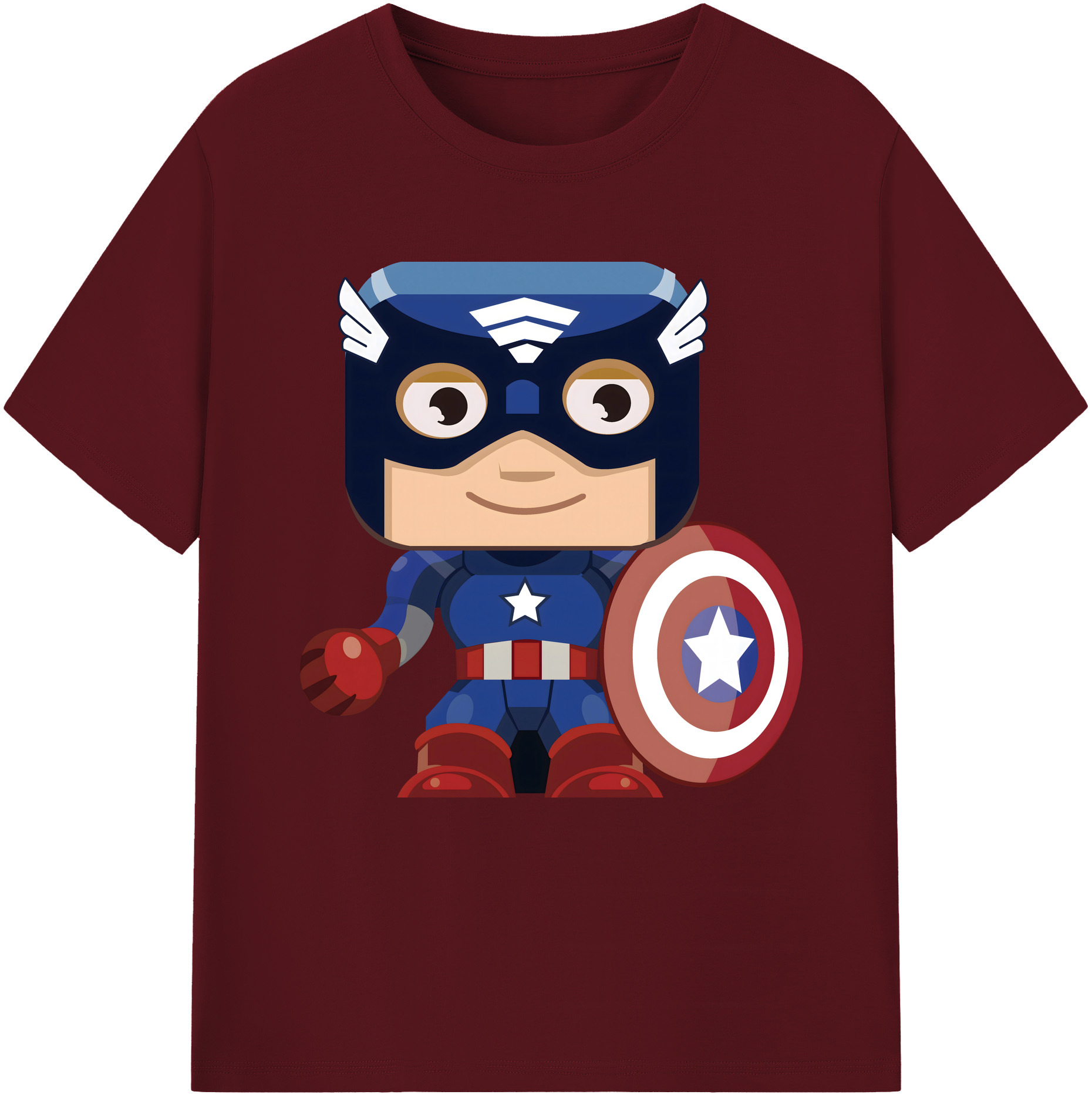 （画像用） アベンジャーズ The Avengers 綿100％半袖Tシャツ（フロントプリント）
